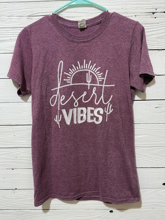 Gildan Tops - Gildan Softstyle Heather Mauve Crewneck Tee